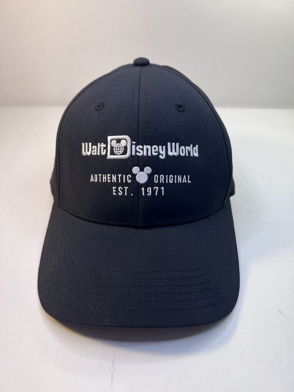 Disney Parks Walt Disney World Authentic Original EST 1971 Black Adjustable Hat